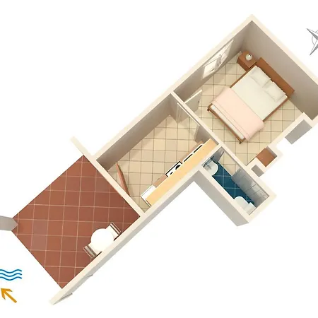 Apartman By The Sea Cove Pokrivenik, Hvar - 4604