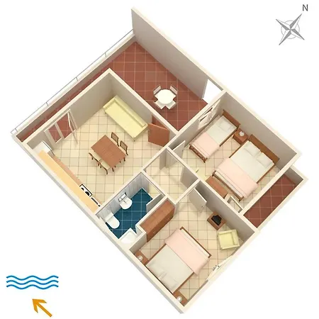 Apartman By The Sea Cove Pokrivenik, Hvar - 4604 Gdinj